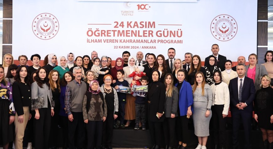 Aile ve Sosyal Hizmetler Bakanı Mahinur Özdemir Göktaş, Şehit ve Gazi Yakını Öğretmenlerle Bir Araya Geldi