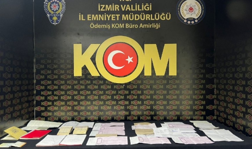 İzmir Polisi Tefeci Operasyonu Düzenledi