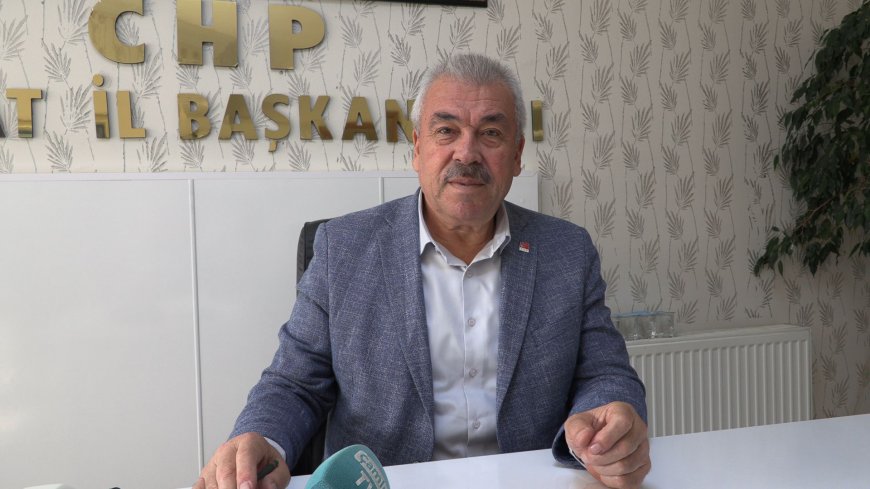 CHP Yozgat İl Başkanı Abdullah Yaşar Asgari Ücret Artışını Eleştirdi