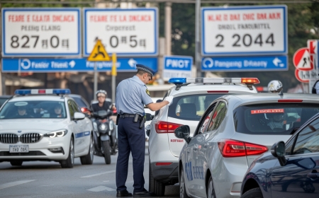 2025 Trafik Cezası Tarifesi Açıklandı: Çakarlı Araç Kullanımına Şok Ceza Tutarı