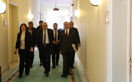 DEM Parti Heyeti TBMM Başkanı Numan Kurtulmuş ve Bahçeli ile Görüşüyor