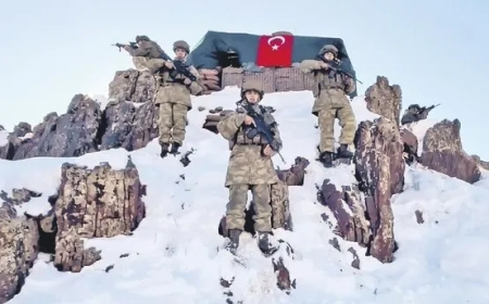 Milli Savunma Bakanlığı Mehmetçiğin Yeni Yıl Mesajını Paylaştı