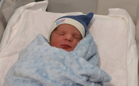 2025'in İlk Bebeği "Mahir Deniz Şaki" Oldu