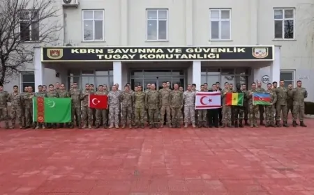 KBRN Savunma Subay Kursu 81’inci Dönemi Tamamlandı: Yerli ve Yabancı Askerî Katılım Yoğundu