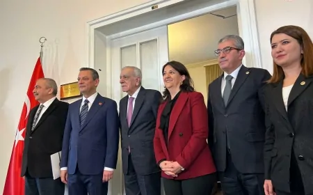 DEM Heyeti, CHP ile Görüştü: 'Barış İçin Tüm Toplumun Katılımı Şart'