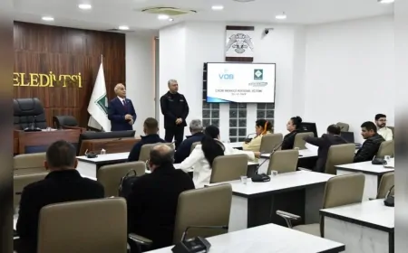 Osmaniye Belediyesi, Hizmet Kalitesini Yükseltmek İçin Personeline Eğitim Veriyor