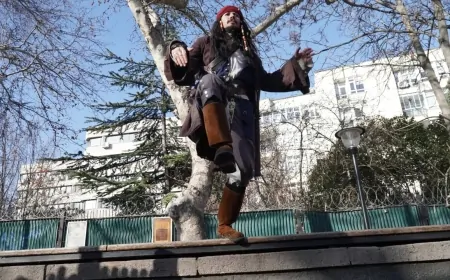 Ankara Sokaklarında Jack Sparrow Rüzgarı: CNC Ustası Ersin Tarhan İlgi Odağı Oldu
