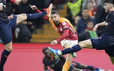 Galatasaray, Türkiye Kupası'nda Başakşehir ile Yenişemedi: 2-2