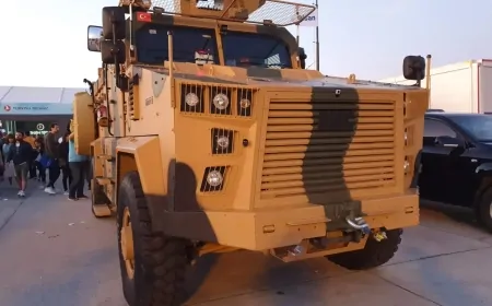 Yerli Motorlu Kirpi-2 Aracı, Türk Silahlı Kuvvetlerine Teslim Ediliyor