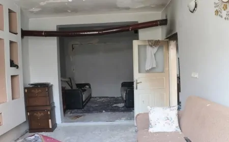 Erzurum'da Patlama: 1'i Ağır 4 Kişi Yaralandı