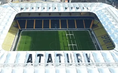 Fenerbahçe’den Tarihi Adım: Ülker Stadyumu’na Atatürk’ün İsmi İşlendi