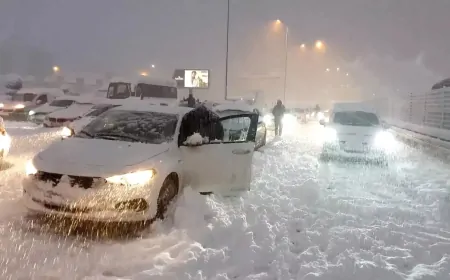 İstanbul'da Kar Tarihi Yeniden Değişti: Sıcaklık 10 Derece Düşecek, İşte Detaylı Hava Durumu