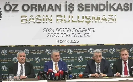Öz Orman-İş Sendikası Genel Başkanı Settar Aslan: 'Adil Vergi ve Refah Payı Hakkımızdır'