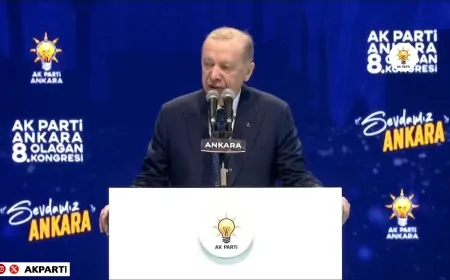 Cumhurbaşkanı Erdoğan, AK Parti Ankara İl Kongresi'nde Önemli Mesajlar Verdi