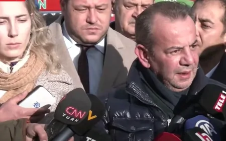 Bolu Belediye Başkanı Tanju Özcan’dan Bakan Ersoy’a Sert Tepki: 'Alçakça İftiralarla Suçladı'