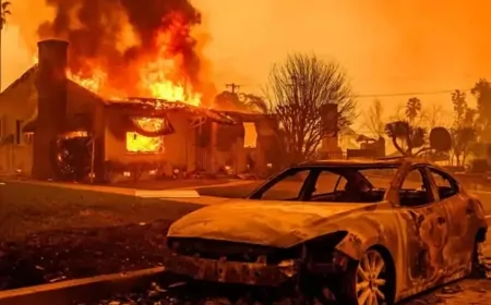 California'daki Orman Yangınlarında Ölü Sayısı 28'e Çıktı, Yeni Yangınlar Başladı