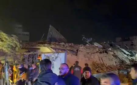 Konya’da 3 Katlı Bina Çöktü: İçeride 5 Kişi Olduğu Tahmin Ediliyor