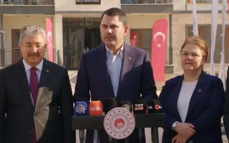 Murat Kurum: 'Kentsel Dönüşüm Milli Güvenlik Meselesidir'