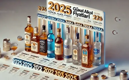 2025 Güncel Alkol Fiyatları: Rakı, Viski, Votka ve Daha Fazlasına Zam Geldi
