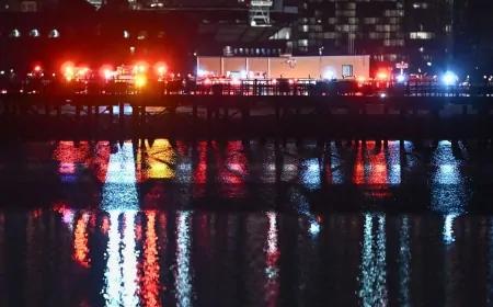 Trump: Washington'daki Uçak Kazasında Kurtulan Yok