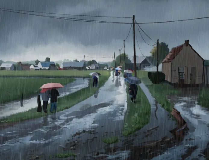 Kilis’te Yağmur Ara Vermiyor: Elbeyli ve Musabeyli’de Gün Boyu Süren Sağanak Geçişleri Bekleniyor