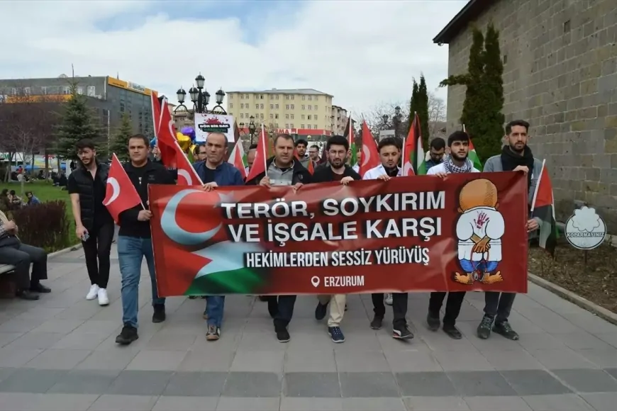 Mardin’de İsrail Protestosu: Gazze’deki Gazetecilere Anlamlı Anma