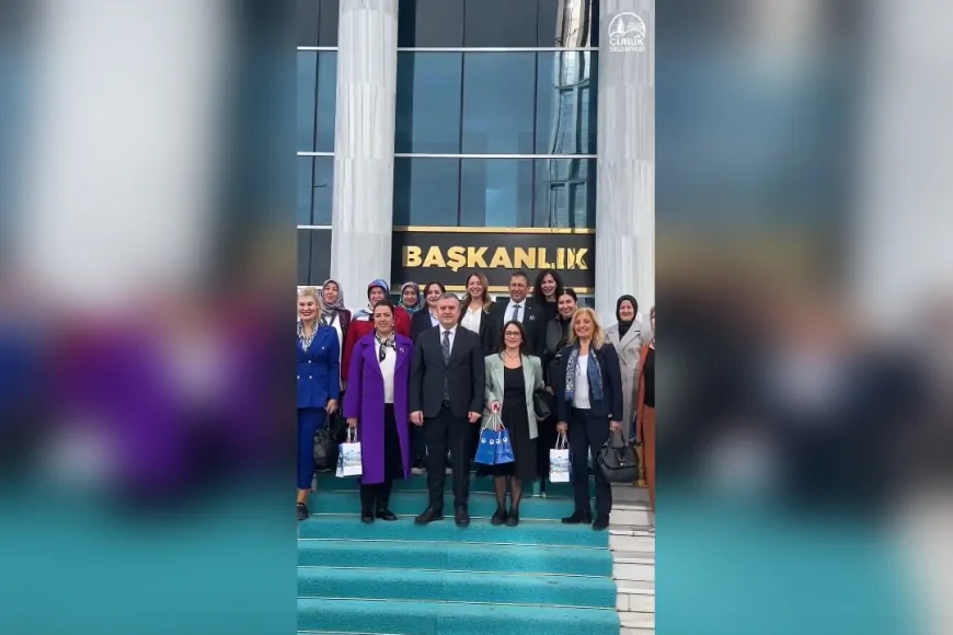 TOBB Ankara Kadın Girişimciler Kurulu Üyelerinden Çubuk Belediyesi’ne Ziyaret