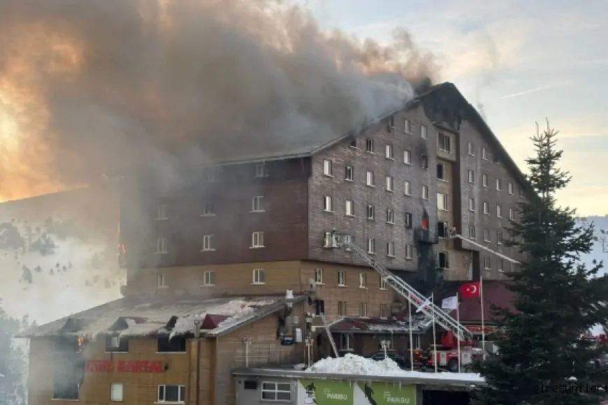 Bolu'daki Otel Yangını: 'Uykularında Yakalandılar' 10 Ölü, 32 Yaralı!