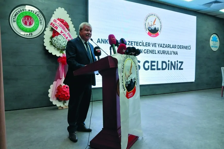 Ömer Uzun, Ankara Gazeteciler ve Yazarlar Derneği Başkanlığına Yeniden Seçildi