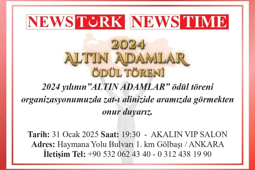 ALTIN ADAMLAR ÖDÜL TÖRENİ BU AKŞAM DÜZENLENİYOR