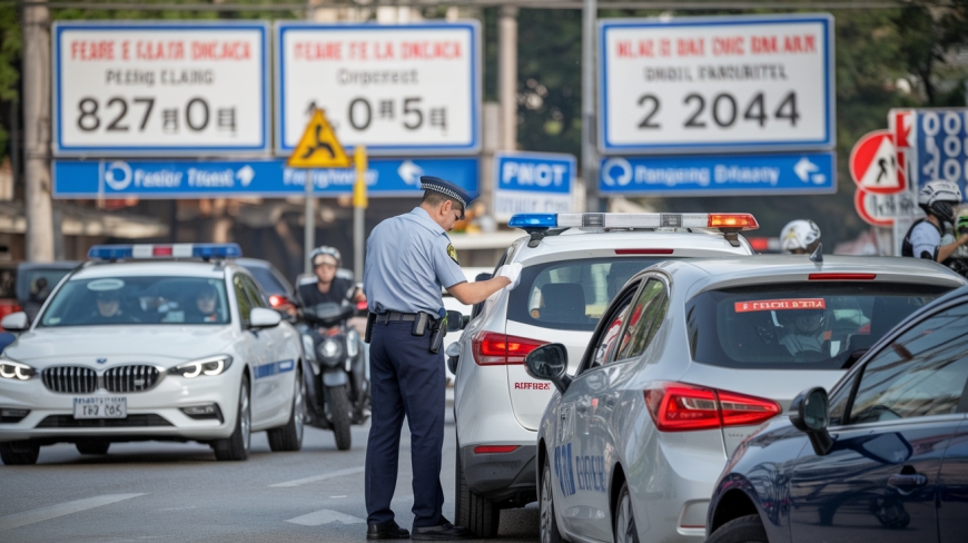 2025 Trafik Cezası Tarifesi Açıklandı: Çakarlı Araç Kullanımına Şok Ceza Tutarı