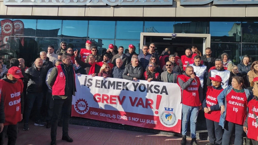 Karabağlar’da Grev Krizi: İşçiler Toplu İş Sözleşmesindeki Anlaşmazlık Nedeniyle Protesto Başlattı