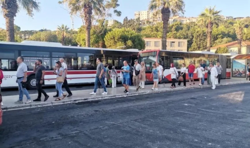 İzmir’de Belediye Otobüs Şoförlerinden İş Bırakma Eylemi: Ulaşım Felç Oldu