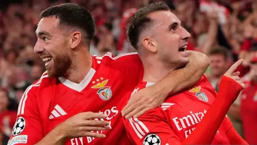 Benfica 3-1 Kazandı, Çeyrek Finale Yükseldi: Kerem Aktürkoğlu ve Orkun Kökçü Kadroda