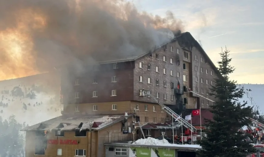 Bolu'daki Otel Yangını: 'Uykularında Yakalandılar' 10 Ölü, 32 Yaralı!