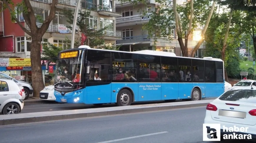 Ankara'da Özel Halk Otobüslerinde Ücretsiz ve İndirimli Kart Dönemi Sona Eriyor