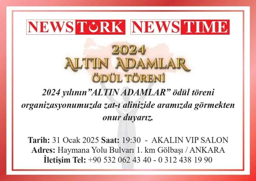 ALTIN ADAMLAR ÖDÜL TÖRENİ BU AKŞAM DÜZENLENİYOR