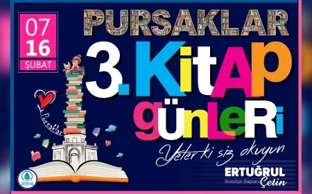 Pursaklar 3. Kitap Günleri Başlıyor: 85 Yayınevi ve 85 Yazar Bir Araya Geliyor
