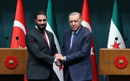 Erdoğan ve Şara’dan kritik mesaj: ‘Suriye’de teröre yer yok’