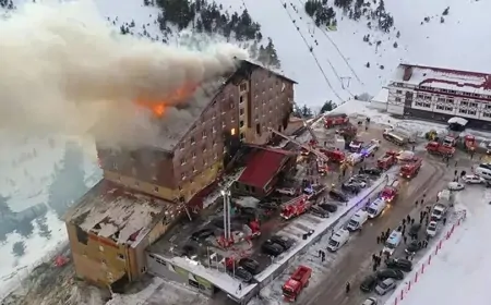 Bolu'daki Otel Yangını Soruşturmasında Yeni Gelişme: 2 Üst Düzey İsim Daha Tutuklandı