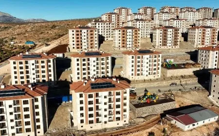 Deprem Bölgesinde 450 Bin Konut İçin Geri Sayım Başladı