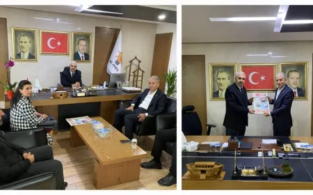 Senai Ergünöz’den Ömer İler’e Diyarbakır’ın Geleceği İçin Önemli Ziyaret