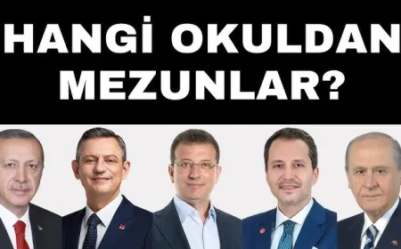 Siyasi Parti Liderlerinin Eğitim Geçmişi: Hangi Okuldan Mezun Oldular?