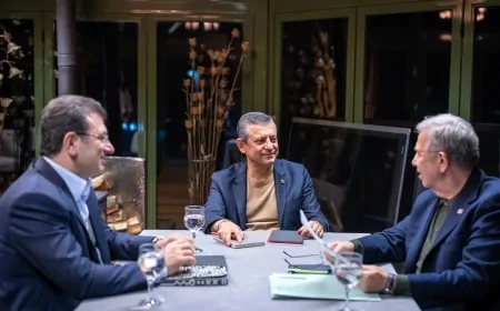 CHP’de kritik toplantı: Özel, İmamoğlu ve Yavaş ön seçim gündemiyle buluştu