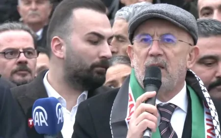 CHP Ankara İl Başkanı Ümit Erkol: 'Gazze'deki girişim işgal ve soykırım planıdır'