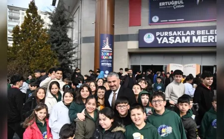 Pursaklar 3. Kitap Günlerine Yoğun İlgi: Çocuklar Kitaplarla Buluşuyor