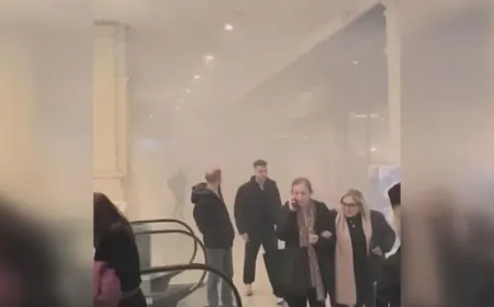 İstanbul Üsküdar’da AVM Yangını! İtfaiye Müdahale Ediyor
