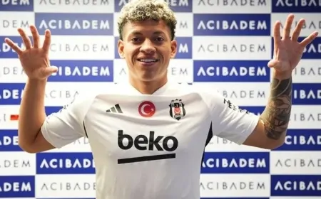 Beşiktaş'ın Yeni Orta Sahası Elan Ricardo Resmen Açıklandı