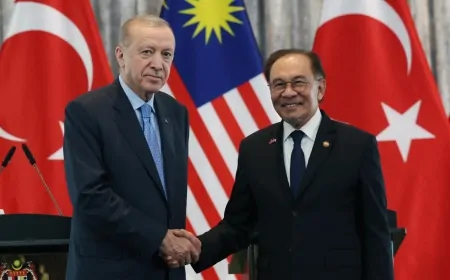 Malezya Başbakanı Enver İbrahim’e TOGG Hediyesi! Renkli Diyaloglar Dikkat Çekti