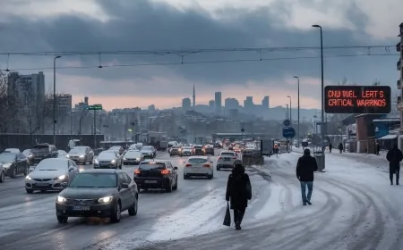 İstanbul’da kar etkisini artırıyor: Anadolu Yakası için kritik uyarı